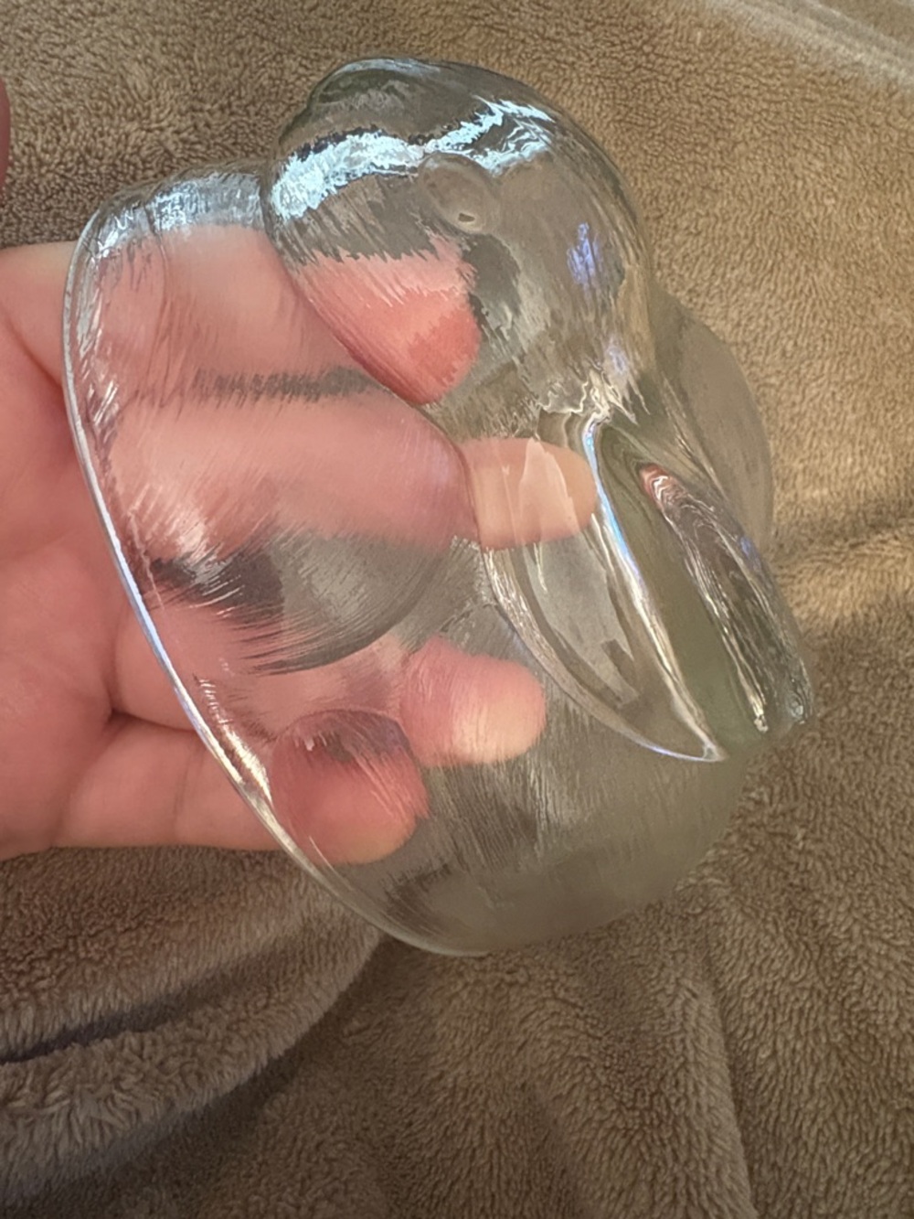 Indiana Glass Bunny on Nest - Picture 6 of 10